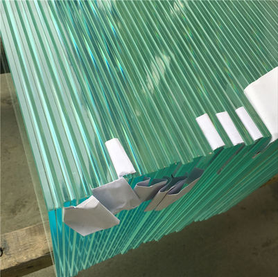 Architectural Tempered Glass 6mm 8mm 10mm 12mm Toughened Laminated Glass Flooring Tempered Sheet Glass For Building Glass / Curtain Wall