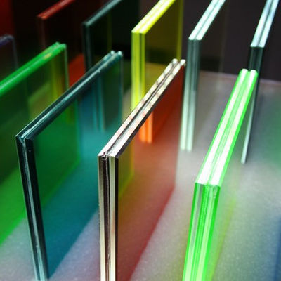 Decorative Tempered Laminated Glass With Custom Patterns – Ideal For Interior Design Projects