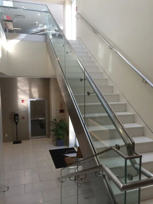 10/5+5 MM Tempered Laminated Glass Use  For Staircase Glass With Handrails And Related Accessories