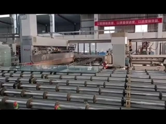 Edge process for glass panel