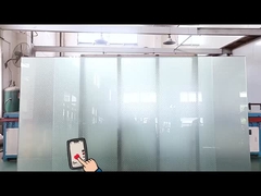 Non-slip safety glass floor toughened laminated glass