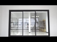 Heavy Duty Aluminum Air Tight Glass Sliding Door Modern Design Style with Thermal Break