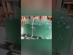 Anti-slip floor glass